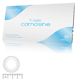 Y-Age Carnosine Patches (Y-Ageカルノシンパッチ)のバッケージ